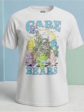 Care Bears‎ Graphic T-Shirt XL 46-48 Short Sleeve Crew Neck Men’s | Unisex Tee